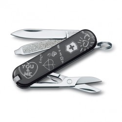 VICTORINOX MULTIUSO CLASSIC BLACK 2 SCHOOL MM. 58