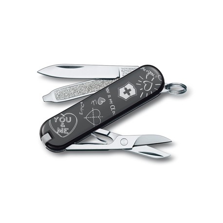 VICTORINOX MULTIUSO CLASSIC BLACK 2 SCHOOL MM. 58