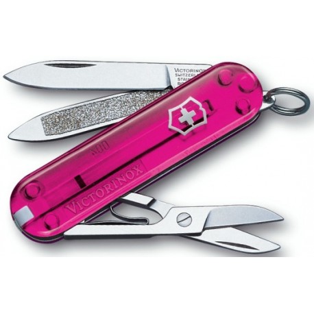 VICTORINOX MULTIUSO CLASSIC ROSA TRANSLUCENTI