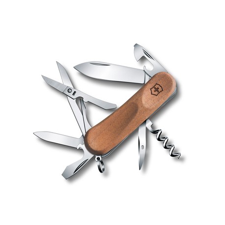 VICTORINOX MULTIUSO EVOWOOD 14 GUANCUALI IN LEGNO MM. 85