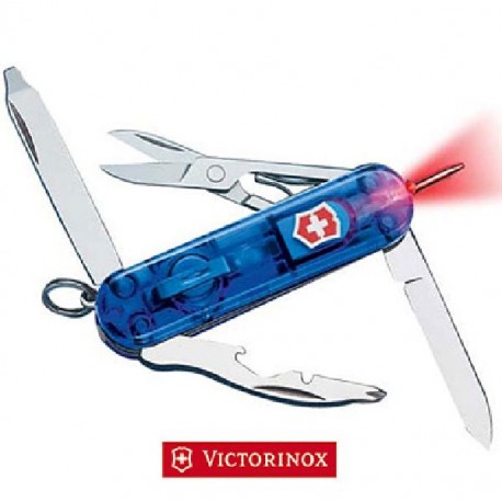 VICTORINOX MULTIUSO MIDNITE MANAGER SAPPHIRE CON LED ROSSO