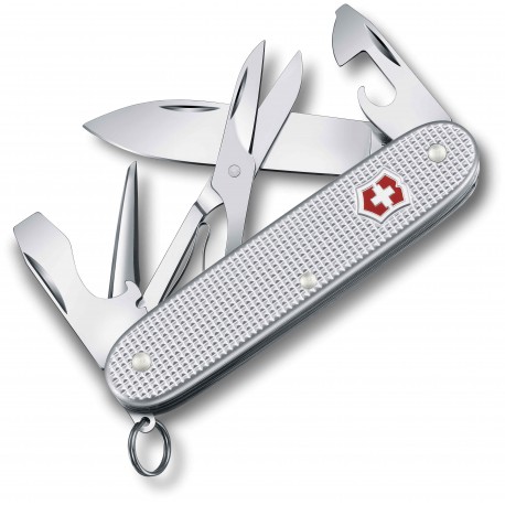 VICTORINOX MULTIUSO PIONEER X IN ALOX ARGENTO STRIATO 0.8231.26