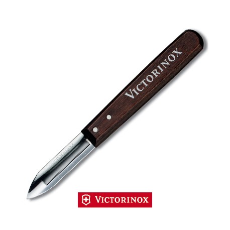 VICTORINOX PELAPATATE MANICO IN LEGNO BUBINGA 1 TAGLIO 5.0109