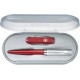 VICTORINOX SET CARAN D ACHE ROSSO CLASSIC