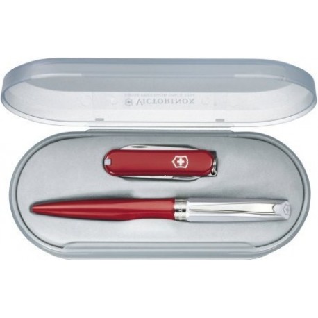 VICTORINOX SET CARAN D ACHE ROSSO CLASSIC