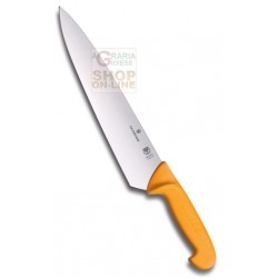 VICTORINOX SWIBO COLTELLO TRINCIANTE MANICO GIALLO POLIAMMIDE CM. 21