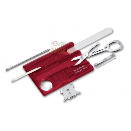 VICTORINOX SWISSCARD NAIL CARE TROUSSE PER LE UNGHIE ROSSA