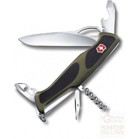 VICTORINOX WENGER RANGERGRIP 61 OLIVE GUANCIALI VERDE NERE