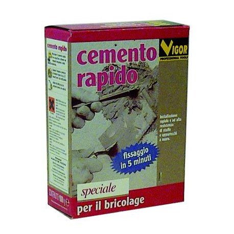 VIGOR CEMENTO RAPIDO IN SCATOLA KG. 1