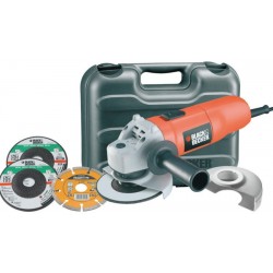 BLACK DECKER SMERIGLIATRICE W900 MM.115 MOD.KG915KDG