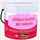 VIGOR PITTURA MURALE LAVABILE PER INTERNO BIANCO LT. 4