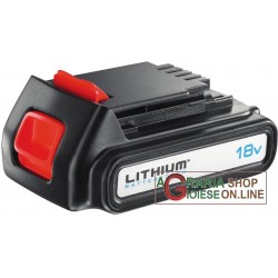 BLACK E DECKER BATTERIA A LITIO 18V BL1518 PER ELETTROUTENSILI