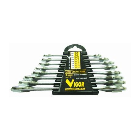 VIGOR SET CHIAVI FISSE CRV-DIN3110 PZ. 8 35822-08/0