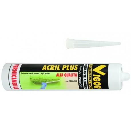 VIGOR SIGILLANTE ACRIL-PLUS BIANCO ML. 300