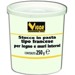 VIGOR STUCCO PASTA TIPO FRANCESE PER INTERNO MURO LEGNO GR. 1000