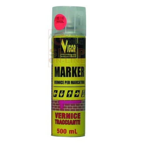 VIGOR VERNICE TRACCIANTE VERDE FLUORESCENTE ML. 500