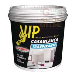 VIP CASABLANCA PITTURA TRASPIRANTE ANTIMUFFA LT. 4 BIANCA