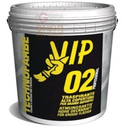 VIP PROFESSIONAL 02 PITTURA TRASPIRANTE PER INTERNI LT. 4 BIANCO