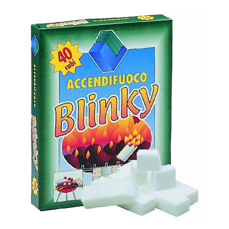 BLINKY ACCENDIFUOCO 40 CUBETTI GR. 360