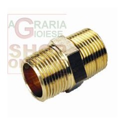 VITE DOPPIA IN OTTONE GIALLO ART. 245 GR. 3/4