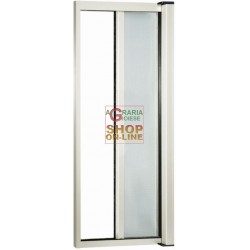 ZANZARIERA IRS IN ALLUMINIO SOTTILE ORIZZONTALE BIANCO CM.140x250 RIDUCIBILE