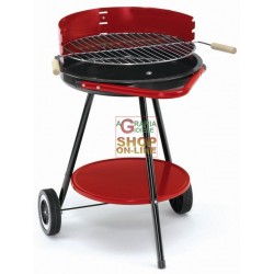 BLINKY BARBECUE A CARBONE RONDY-48 CON RUOTE DIAMETRO CM. 48