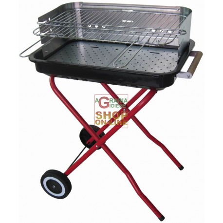 BLINKY BARBECUE A CARBONE SUNNY-56 CM. 56X36