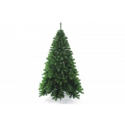 ALBERO DI NATALE MONTEZUMA SCURO 1043TIPS BASE IN METALLO CM. 210