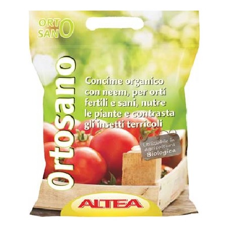 ALTEA ORTOSANO CONCIME ORGANICO VEGETALE GRANULARE KG. 22,5