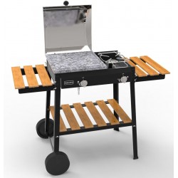 BARBECUE A GAS FERRABOLI MODELLO BIO COOKING A 2 FUOCHI cm. 120x59x86h.