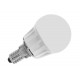 BEGHELLI LAMPADA A LED 56016 SFERA E 14 W 4 LUCE CALDA OPALE