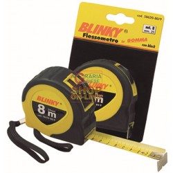 BLINKY FLESSOMETRO GOMMATO CON BLOCK NASTRO MM. 16 MT. 3