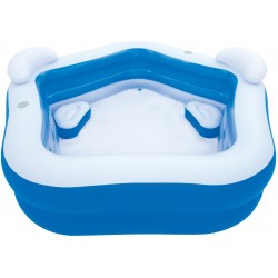 BESTWAY 54153 PISCINA GONFIABILE FAMILY PENTAGONO CM. CM. 213x207x69h