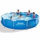 BESTWAY 56415 PISCINA CON TELAIO SENZA POMPA FILTRANTE STEEL FRAME CM.366x76h.