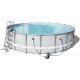 BESTWAY 56427 PISCINA CON TELAIO STEEL PRO FRAME COMPLETA CM. 549x132h.