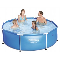 Bestway 56431 PISCINA CON TELAIO STEEL PRO FRAME CM. 244x61h.