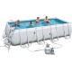 BESTWAY 56466 PISCINA CON TELAIO COMPLETA CM. 549X274X122h.