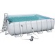 BESTWAY 56626 PISCINA CON TELAIO COMPLETA CM. 488x488x122h.