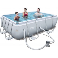 Bestway 56629 piscina con telaio Power Steel Frame cm. 282 x 196 x 84h