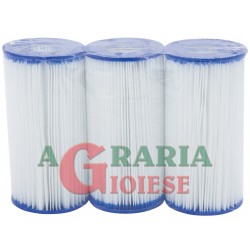 Bestway 58417 Set 3 Cartucce ricambio filtro piscina fuori terra Filter Cartridge III