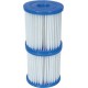 BESTWAY FILTRO DI RICAMBIO PER POMPA PISINE A CARTUCCIA 1249 LT/H MOD. 58093