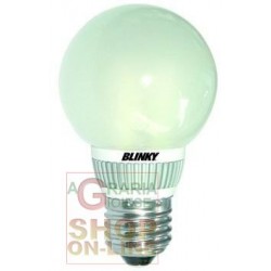 BLINKY LAMPADA A LED 49-LED LUCE CALDA E27 5,5W 400LM