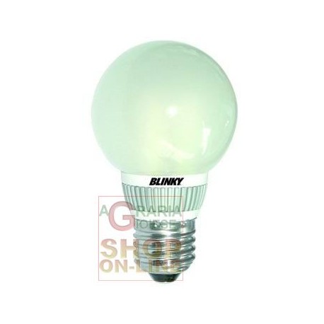 BLINKY LAMPADA A LED 49-LED LUCE CALDA E27 5,5W 400LM