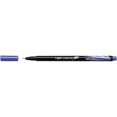 BIC INTENSITY PENNA CON PUNTA SINTETICA BLU MM. 0,4