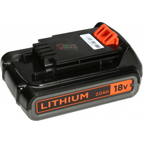 BLACK AND DECKER BATTERIA A LITIO 18V 2Ah MOD. BL2018