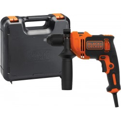 BLACK DECKER TRAPANO ELETTRICO A PERCUSSIONE Mod. BEH710K WATT. 710