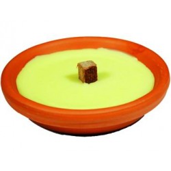 BLINKY CERO CITRONELLA VASO IN TERRACOTTA CM. 11x2,5h.