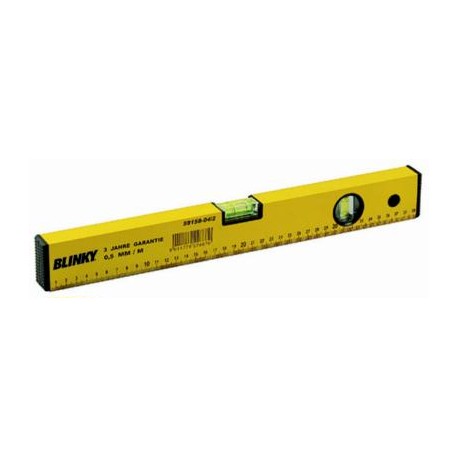 BLINKY LIVELLA ALLUMINIO 2 BOLLA GIALLO MM. 600 59158-06/6