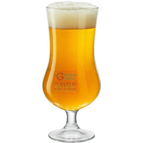 BORMIOLI SET 4 BICCHIERI IN VETRO ALE CALICE PER BIRRA CL. 50