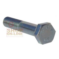 BULLONE ACCIAIO 1/2 FILETTATO CON TESTA ESAGONALE UNI-5737 10 X 60